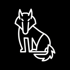 Wolf Vector Icon