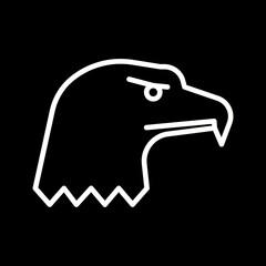 Bald Eagle Vector Icon