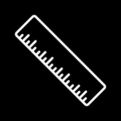 Ruler Vector Icon