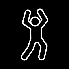 Aerobics Vector Icon