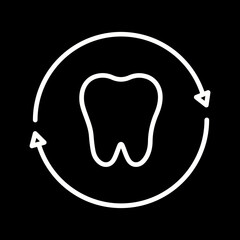 Dental Restoration Vector Icon