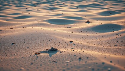 Sand Dunes at Sunset