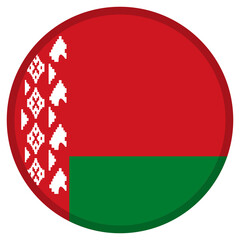 Belarus Flag Badge Icon