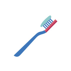 toothbrush on white background for web and graphic design