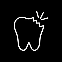 Toothache Vector Icon