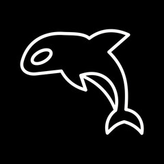 Orca Vector Icon