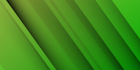 Abstract modern green background with diagonal stripes and dot halftone. vector illustration