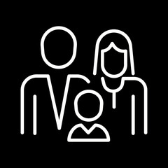 American Family Vector Icon
