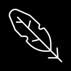 Feathers Vector Icon