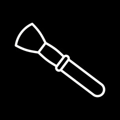 Beauty Brush Vector Icon