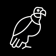 Vulture Vector Icon