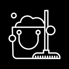 Deep Cleaning Vector Icon