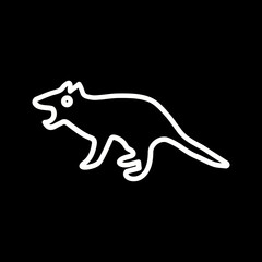 Tasmanian Devil Vector Icon