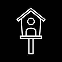 Birdhouse Vector Icon