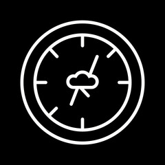 Weather Watch Vector Icon
