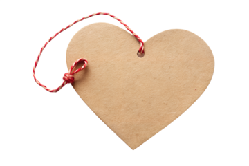 Heart Shaped Paper Tag