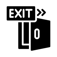 emergency glyph icon