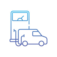 Gas Station  Vector icon