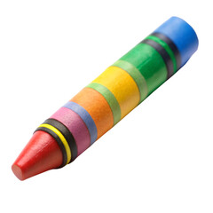 Crayon isolated on transparent background 