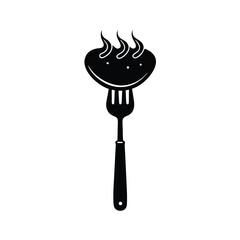 Gourmet Grilled Meat Dish vector illustration