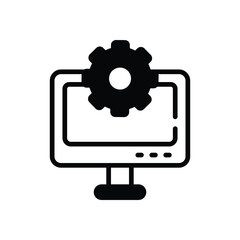 Setting  Icon vector stock illustration