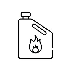 Gas Can Vector icon