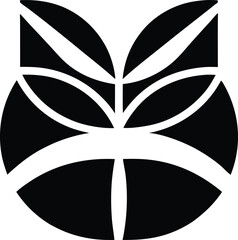 black and white animal vector tattoo