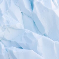 Fototapeta premium Glacial Ice: Serene Blue Texture in Abstract Form