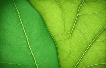 Obraz premium 葉っぱのアブストラクト背景