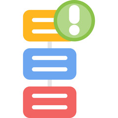 Obraz premium Root Cause Analysis Flat Icon