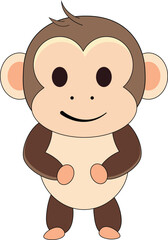 Minimal Monkey Icon