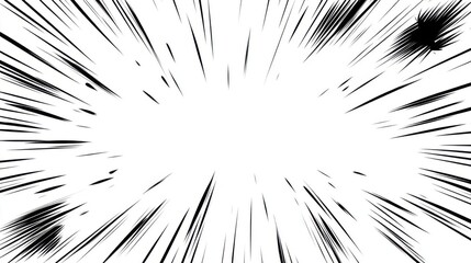 Speed Lines Burst Background.
