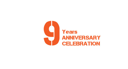 Celebrating a nine-year milestone with vibrant energy, symbolizing achievement and looking ahead.