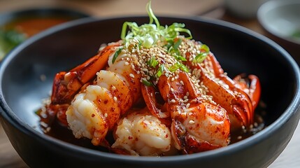 Elegant Lobster Hotteok &ndash; Fusion Korean Street Food Redefined