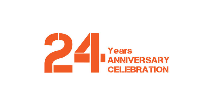 Celebrating 24 years! A milestone reached with joy. Cheers to growth and shared success. A time for reflection and future dreams.