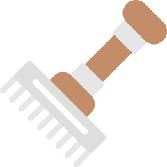 Rake Flat Icon