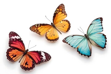 butterfly isolated on white background