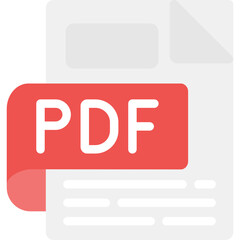 PDF Flat Icon