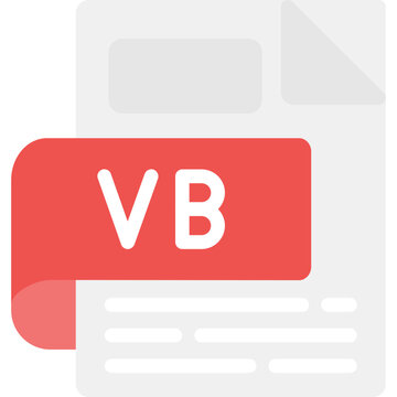 VB Flat Icon