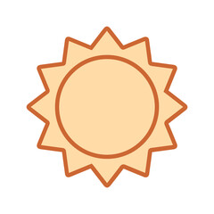 Sun Vector Icon