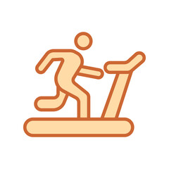 Treadmill Vector Icon