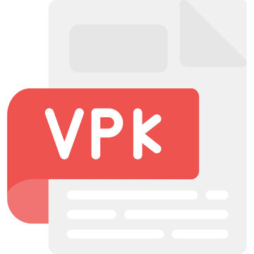 VPK Flat Icon