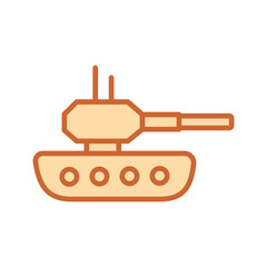 Obraz premium Tank Vector Icon