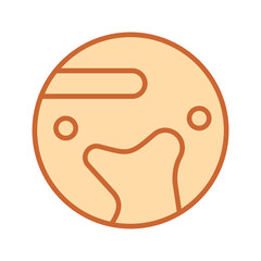 Pluto Vector Icon