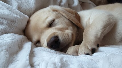 Obraz premium Sleepy Puppy