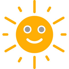 Sun Flat Icon