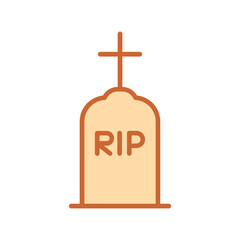 Tombstone Vector Icon