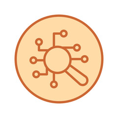 Digital Forensics Vector Icon