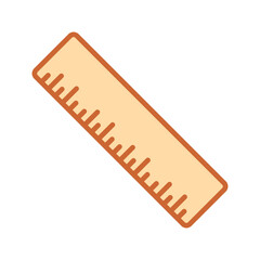 Fototapeta premium Ruler Vector Icon