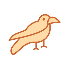 Crow Vector Icon